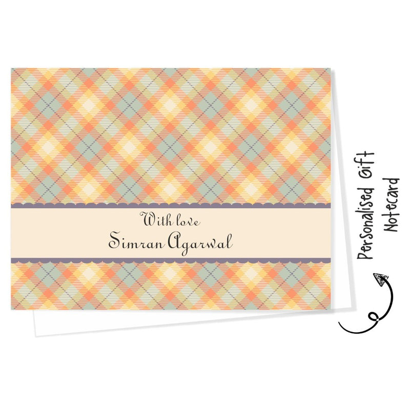 Gift notecard -Checks