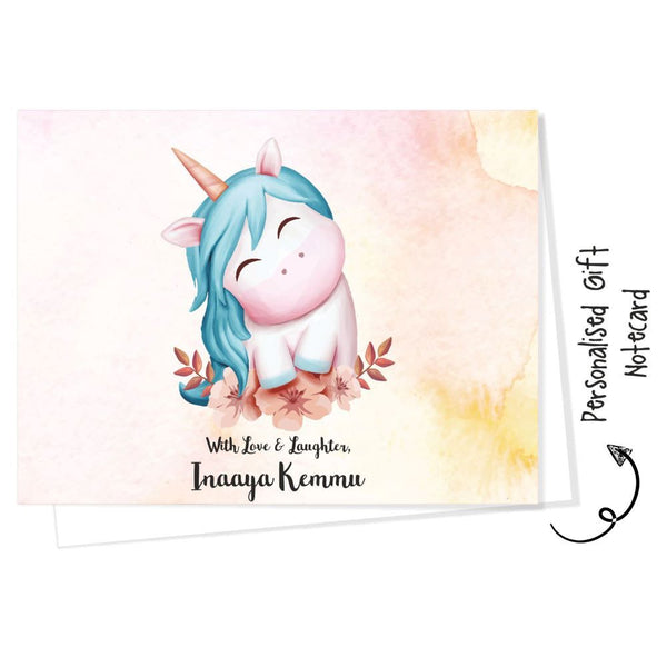 Gift notecard - Unicorn