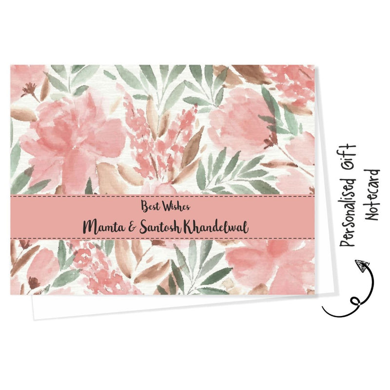 Gift notecard -Watercolor floral