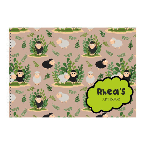 Personalised Sketchbook - Sheep