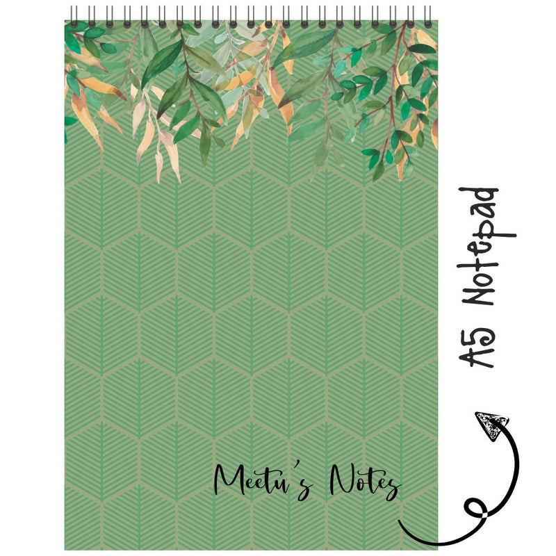 Notepad - Hexagonal Leaf