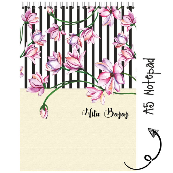 Notepad - Pink Tulip