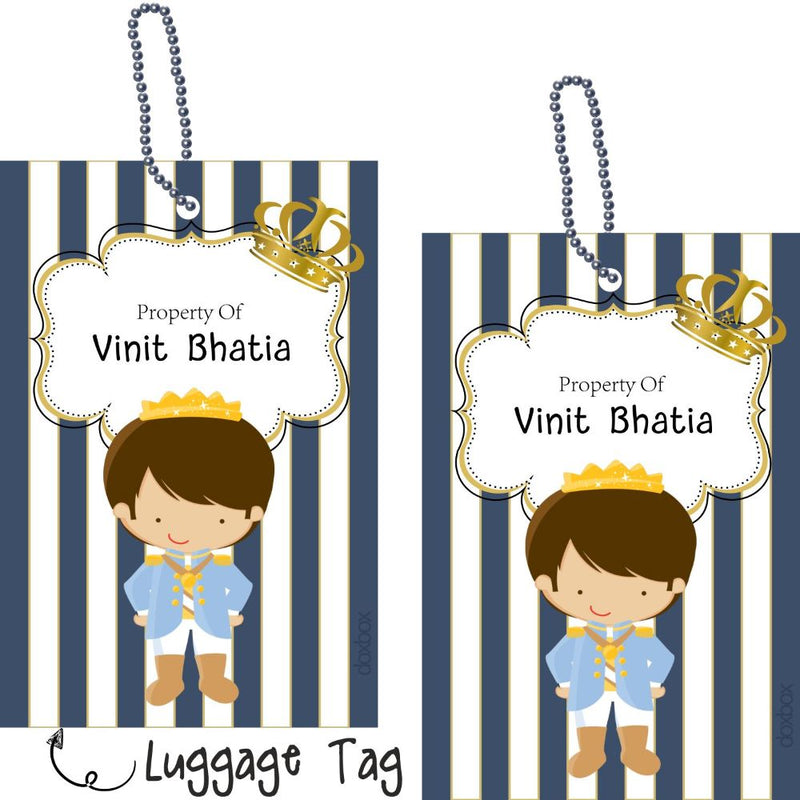 Luggage Tag - Prince