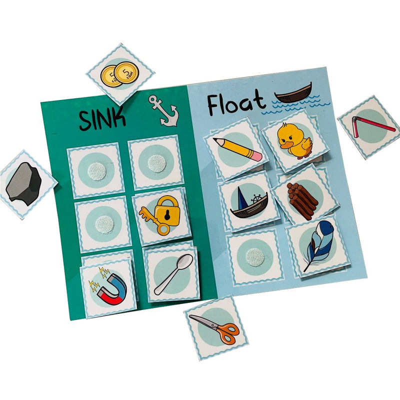 Simple Science Sorting activity (4 in 1)