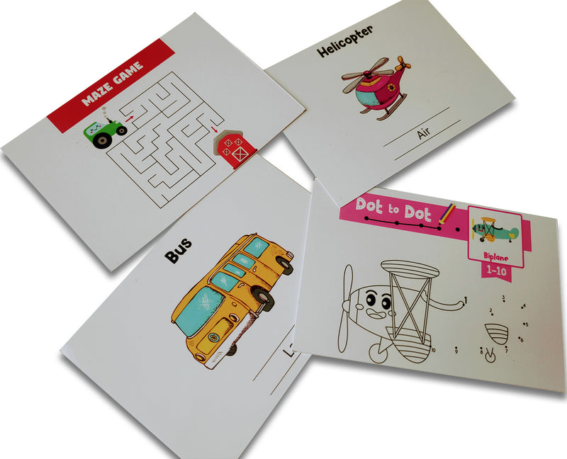 Transport Vehicles activity kit