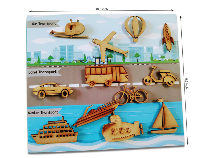 Transport Vehicles activity kit