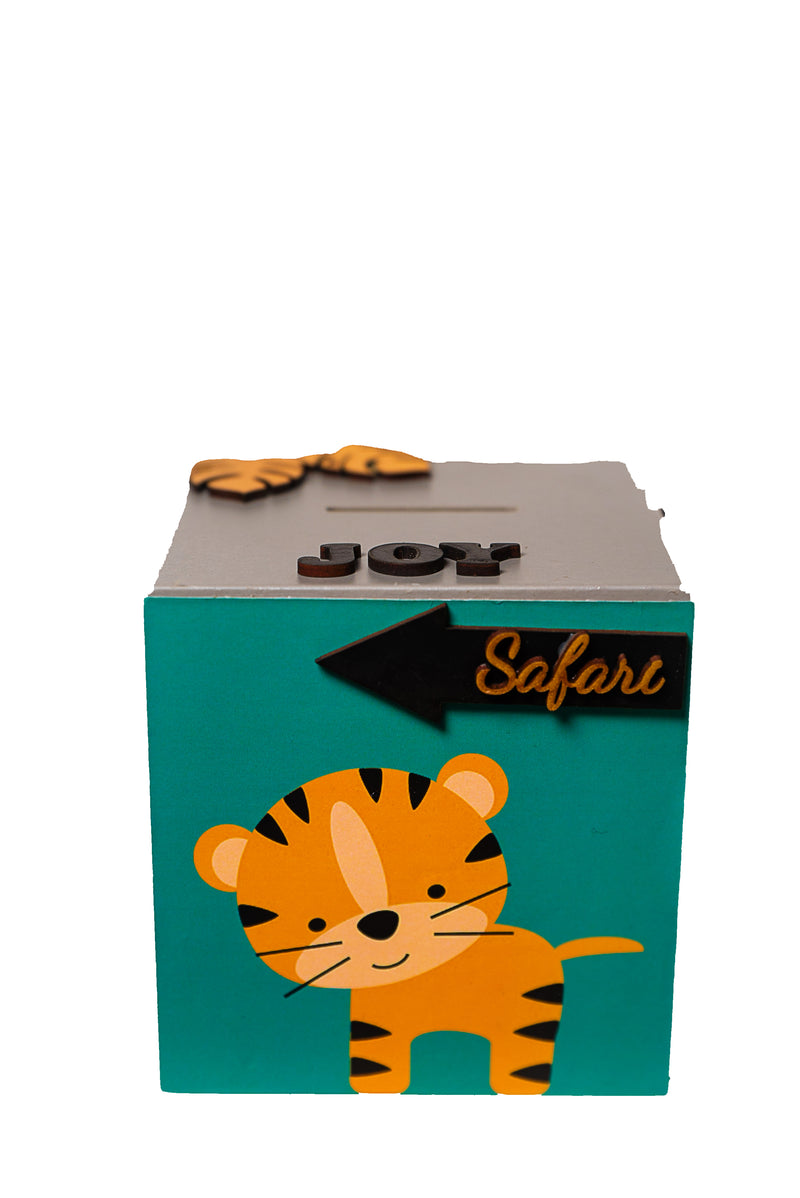 Doxbox Jungle Safari Theme Piggy Bank