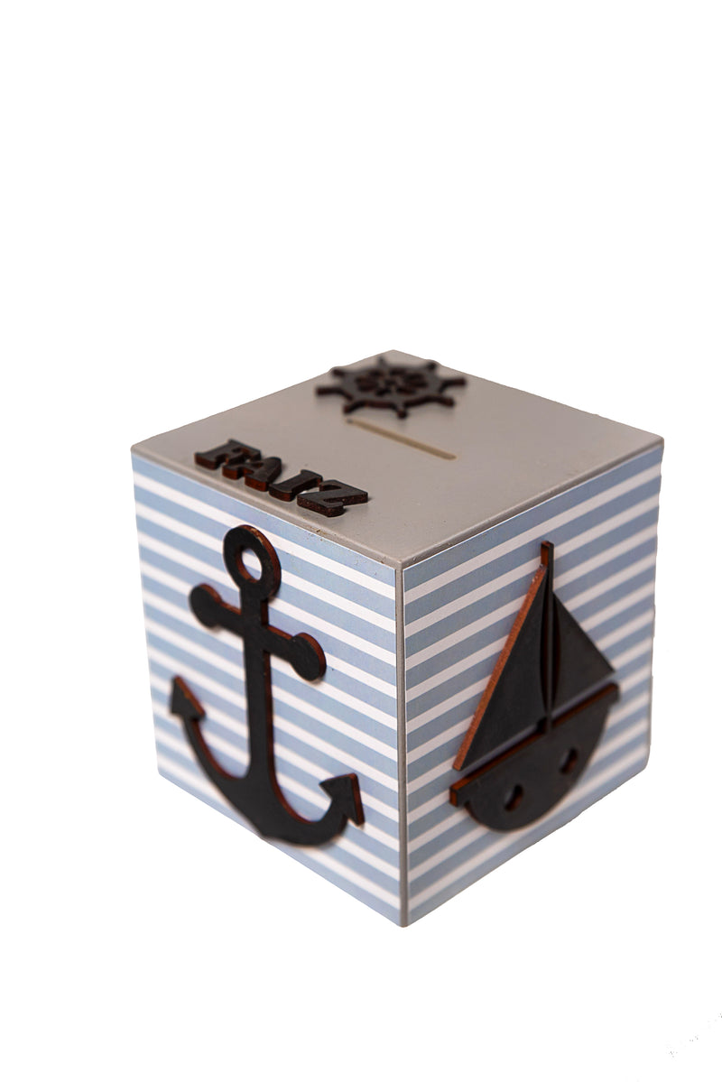 Doxbox Nautical Theme Piggy Bank