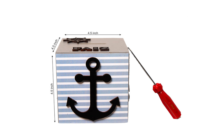 Doxbox Nautical Theme Piggy Bank