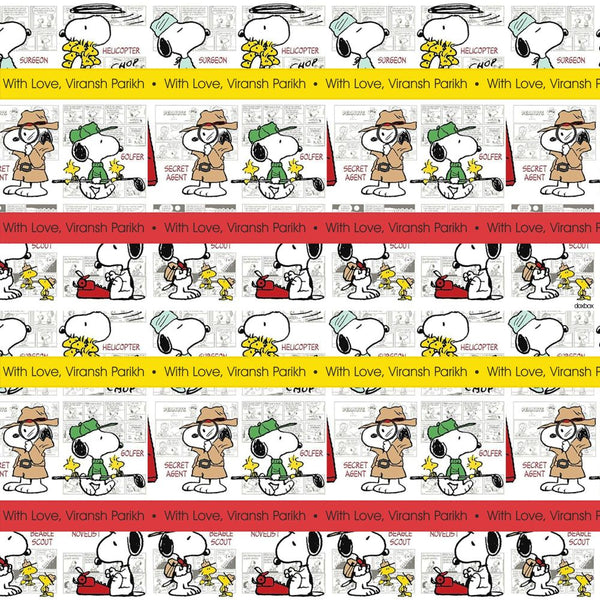 Wrapping Paper - Snoopy