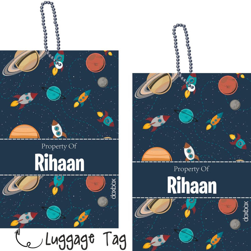 Luggage Tag - Space