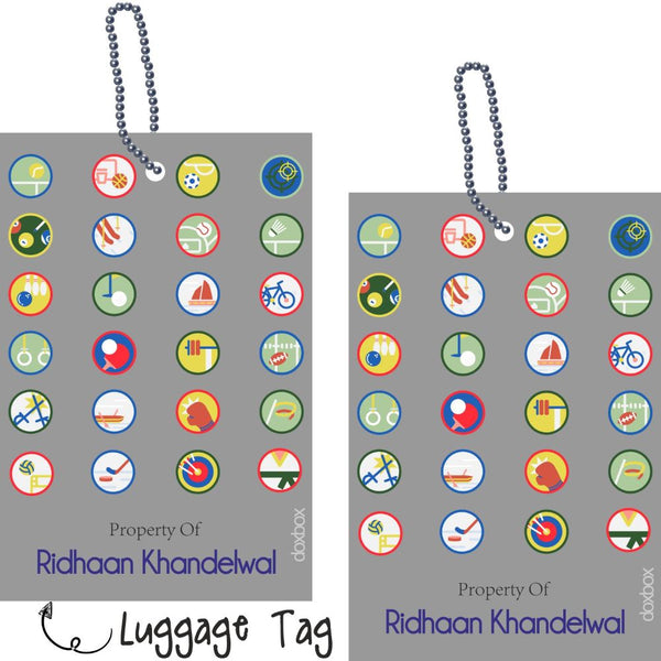 Luggage Tag - Sports