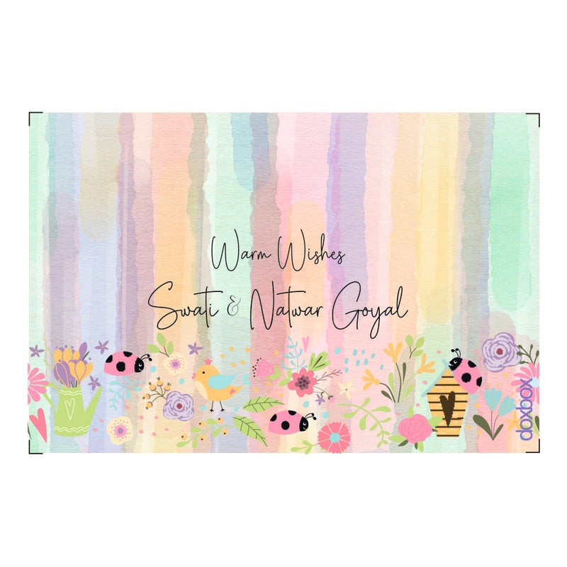 Gift tags - Spring