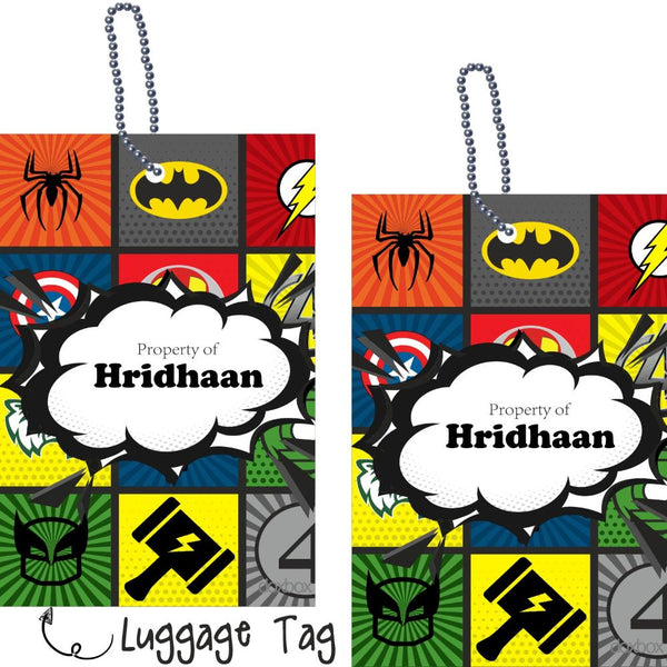 Luggage Tag - Superhero