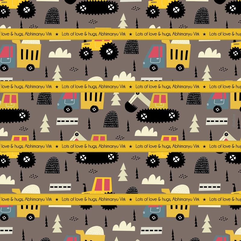 Wrapping Paper - Trucks