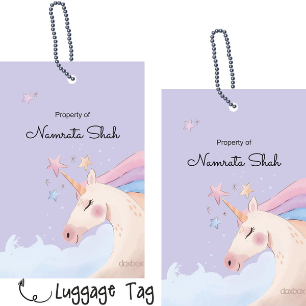 Luggage Tag - Unicorn